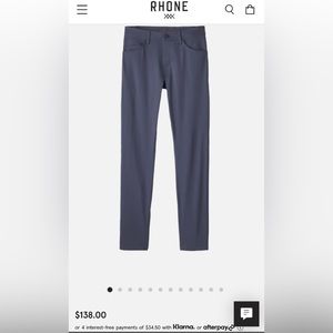 Rhone pants, never really worn